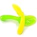 4PCS Curved Handles Design Baby Infant Safe Tableware Training Spoon Fork Spork Set