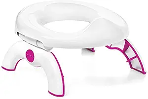 Delzon Children Potty Seat 2 in 1 Portable Baby Potty Training Kids Non-Slip Foldable Toilet Seat (1 to 5 Years)