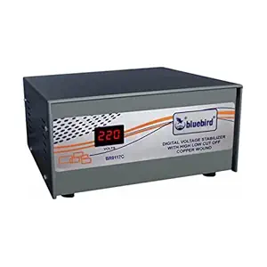 Bluebird 1.00 KVA Digital Voltage Stabilizer with HLC (170-270 V), Copper Wound.