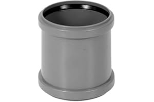 KACZMAREK HT Muffe DN 75 Grau | Abwasser | Installation | Kanalrohrsystem | Abwasserrohr | Kanalrohr