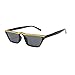 Produktbild Oyedens Sonnenbrillen für Männer und Frauen - Frauen Retro Quadrate Objektiv Cateye Frame Shades Acetat Rahmen UV Brille Sunglasse