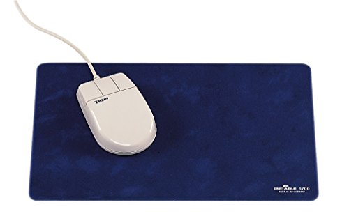 Durable 570007 Mausunterlage Mouse Pad extraflach, veloursähnlich, 300 x 200 x 2 mm, dunkelblau - 2