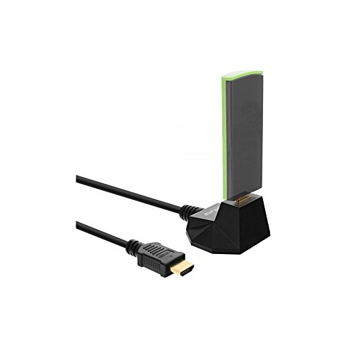 InLine 17531S HDMI Verlängerung mit Standfuß und High Speed inkl. Ethernet 4K2K Stecker auf Buchse 1m schwarz/gold - 2