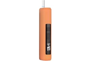 HI TASTE E40 Tabakerhitzer Kompatibel mit IQOS ILUMA TEREA, Großartiger Geschmack, 2600mAh Großer Akku, Trocknungsfunktion, Klares OLED-Display, Keine Notwendigkeit zu Reinigen(Leuchtendes Orange)
