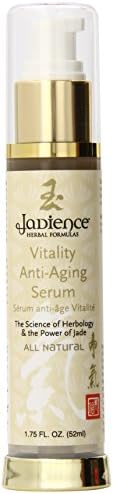 Vitality Anti Aging Hyaluronic Acid Serum | Hydrate & Smooth Facial Fine Lines & Wrinkles, Brighten & Tone | Strengthen, Rejuvenate & Nourish Skin | 1.75oz by Jadience Herbal Formulas