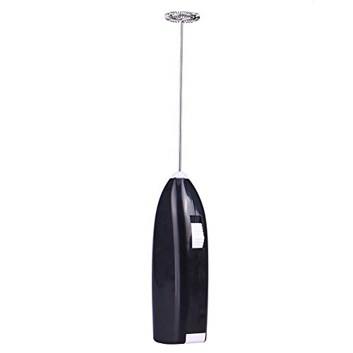 sundautumn Handrührgerät Rührwerk für Milch Kaffee – Handmixer, Ei, Werkzeug-Küche schwarz