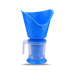 SUKHSON INDIA Dr.Health 3 In 1 Plastic Steam Inhaler for Wellness Inhalation for Facial Asthma Hay Fever Bronchitis Cold