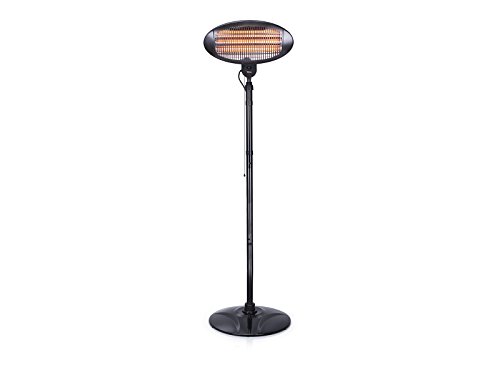 Tristar Terassenheizstrahler, Höhenverstellbar bis 2M, auch zur Wandmontage geeignet, 2.000 Watt , 1 Stück, , black, KA-5287 - 4