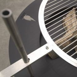 Radius Rost für große Fireplate (100cm) Feuerstelle Edelstahl – 531 t/gr - 5