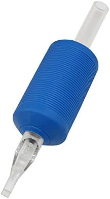 ITATOO TATTOO 6/5'' 13mag Healthy Disposable Soft Tattoo Grips Tubes with Clear Flat Magnum Tips Box of 20 (N501-5-13FT)