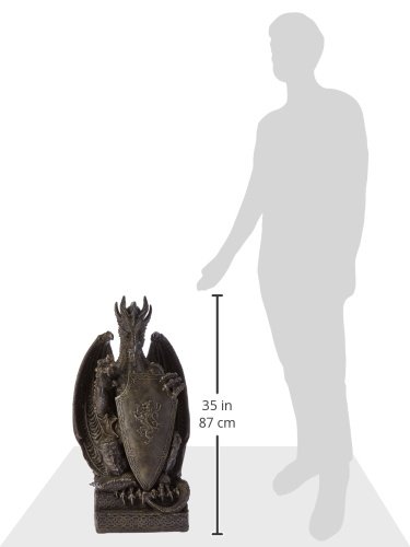 Design Toscano Der große Drache, Wächterfigur - 2