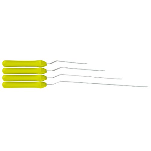 bargoda® Winkelpaletten premium (4er Set) – S/M/L/XL – hochwertige Verarbeitung – Streichpalette/Glasurpalette zum Kuchen & Torten bestreichen (Grün) - 4