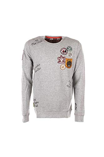 Preisvergleich Produktbild Fred Mello Felpa Uomo S Grigio Fm18w22fg Autunno Inverno 2018 / 19