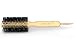 Dianyi Professional Round Barrel Hair Brush 2.2-Inch Nature Boar Bristle with Nylon For Hair Drying Styling Curing Adding Hair Volume
