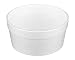 Produktbild 100 Stk.. Thermoschale Soup-To-Go Suppenschale FC8, aus EPS, 240ml, 8oz, weiß / Perfekt geeignet für Suppen, Eintöpfe, Saucen, Eiswaren oder andere heiße oder kalte Lebensmittel. Ideal auch als Soup-To-Go Becher und für Bringdienste und Lieferdienste.
