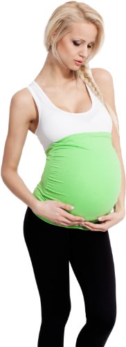 Be Mammy Maternity Belly Band (Green, L)