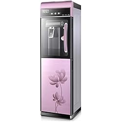 Distributeur d'eau de refroidisseur d'eau à chargement par le dessus - 3 réglages de température - Distributeurs d'eau chaude, d'eau froide, d'eau chaude autonome et de salle de bains pourpre avec arm