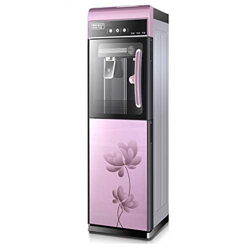 Distributeur d'eau de refroidisseur d'eau à chargement par le dessus - 3 réglages de température - Distributeurs d'eau chaude, d'eau froide, d'eau chaude autonome et de salle de bains pourpre avec arm