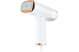 TILIBRA Clothes Steamer,Garment Steamer for Wrinkle Removal,20s Fast Heat,Detachable 110ml Water Tank Portable Handheld Steamer Clothing for Home,Office,Travel