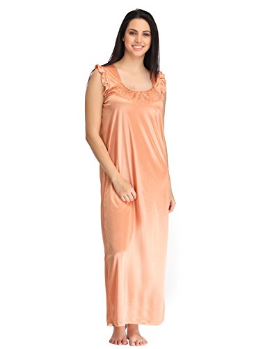 Clovia Women Satin Sleeveless Nighty RS.399 (60.00% Off) - Amazon