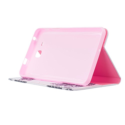 Romtronic Samsung Galaxy Tab A6 7.0 Zoll Hülle, Cute Colorful Design Flip Tasche PU Leder Abdeckung Stand Schutzhülle für Samsung Galaxy Tab A 7.0 Zoll T280 T285 + 1 x Schwarz Stylus (Design 05) - 5