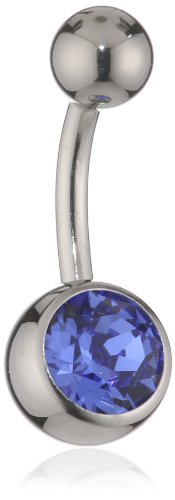 ZEEme-Damen-Piercing-Bauchnabel-Set-5-teilig-168mm-Swarowski-159000770-8mm