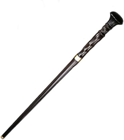 XUEPING Cane Elderly Crutches Purple Sandalwood Round Stick Length 88 Cm Can Be Truncated On Their Own