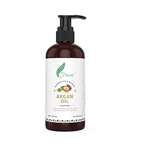 Frescia Argan Oil Shampoo | Hydrates & Make Hair Smooth & Silky | Natural & No Sulphate Paraben | Effective for Damaged And Chemically Treated Hair | Hair Fall Control for Thicker Hair | All Hair Type Shampoo For Men & Women, 300ml