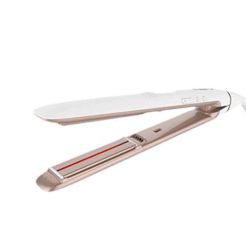 Infrared Hair Straightener Professional  LCD Display PTC Heating  3D Floating Board  Flat Iron For Hair Styling  2 In 1 Professional Ceramic Tourmaline Iron For Hair Straightening And Curling