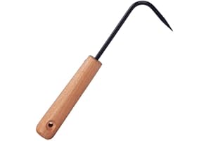 JIHUOO Single Claw Garden Manual Weeder Digging Cultivator Weeding Tool