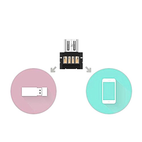tinxi® USB Micro-B männlich OTG Adapter-Stecker auf USB-A Buchse 2.0 3.0 - 4