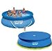 Produktbild 589 197 SERVICE DE NETTOYAGE 366cm INTEX POOL COVER tour de la toile COUVERTURE