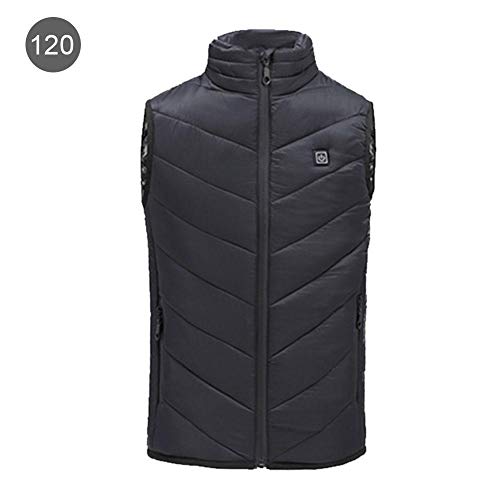 longrep USB Chauffé Gilet Veste Enfants Thermique Gilet Chauffant USB Veste Chauffante Électrique Lavable Réglable pour Sports De Plein Air, sans Banque De Puissance Reasonable