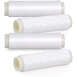 Lixada 4pcs 200m de Alta Resistencia Elástica Cebo Hilo Mar Pesca Cebo Señuelo Línea Cebo Saver
