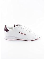 Reebok NPC II Stripe- Zapatilla clásica blanca de niño 47783 (38)