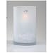 Produktbild Sandra Rich Vase Windlicht FROSTED Glas weiß satiniert H. 25cm rund Ø 15cm