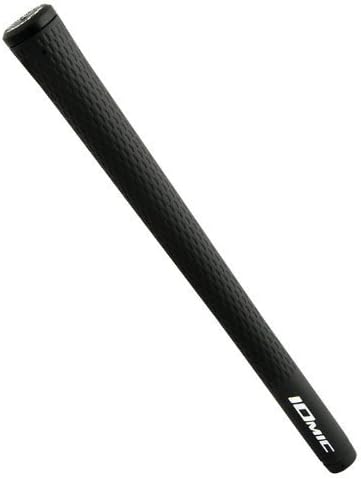 IOMIC STICKY Midsize Golf Grip - Black & Black by Iomic