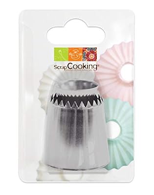 Scrapcooking 1789 Douille Sultane en Inox Ø4 x Ø3 x H4,6 cm