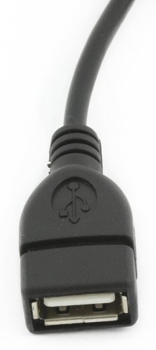 USB 2.0 Verlängerungskabel Stecker / Buchse Adapter 90° rechts gewinkelt 10 cm – 1 Stück - 5