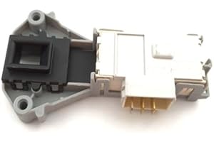 BSSTORE Türschloss für Waschmaschine mit 3 Kontakten, kompatibel mit verschiedenen Marken und Modellen, entspricht 6601EN1003D, 6601ER1005A, DA081043