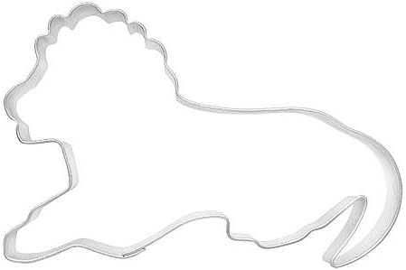 Lion Cookie Cutter 9 cm Tin Plate