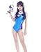 Produktbild Olanstar Frauen DVa Cosplay Kostüm Schulmädchen Einteiliger Badeanzug Schlank Hohe Taille Bademode