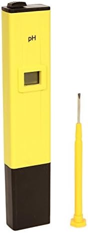 FreshGadgetz Pack of 1 Easy To Use Digital pH Acidity Test Meter Manufactured Using Bright Yellow Hard Plastic And Reliable Electronic Components
