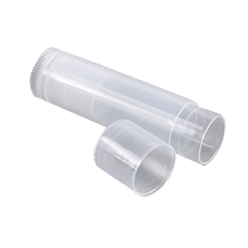Pixnor 25pcs Rohre neue Lippenbalsam mit Kappen DIY Lip Balm Rohre Container