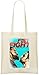 Produktbild Faustkampf Poster - Fist Fight Poster Custom Printed Grocery Tote Bag - 100% Soft Cotton - Eco-Friendly & Stylish Handbag For Everyday Use - Custom Shoulder Bags