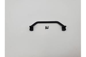 ZLIT RC Auto Frontstoßstange, RC Frontstoßstange für Traxxas TRX-4M 97054 RC Crawler Auto Stoßstange Upgrade Teil (schwarz)