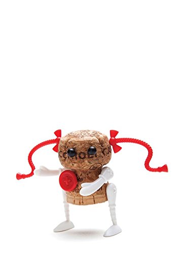 Monkey Business Corkers Classics Korken-Puppe, braun - 3