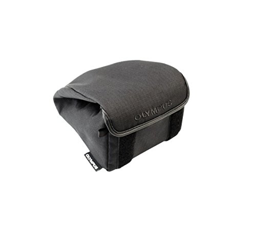 Olympus Zoom Lens - Kit M.Zuiko 40-150mm R Plata (Apertura f/5.6-4, Zoom óptico 3.8X, diámetro Filtro 63.5 mm) y Funda Adaptable OM-D