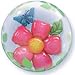 Produktbild Unbekannt Qualatex 68806 61 cm Double Bubble Blätter Blume 1 Bubble Ballon Pro Pack