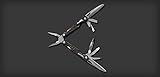 Klingenlänge:  7.5cm Gerber 196900 Multifunktionswerkzeug Multi-Tool, MP1\' inkl. Polyester-Etui Multitools, Mehrfarbig, One Size